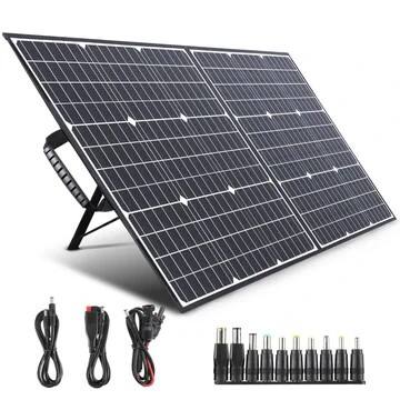 Swarey 100W Solar Panels High Efficiency Monocrystalline 12V Battery Charger image1