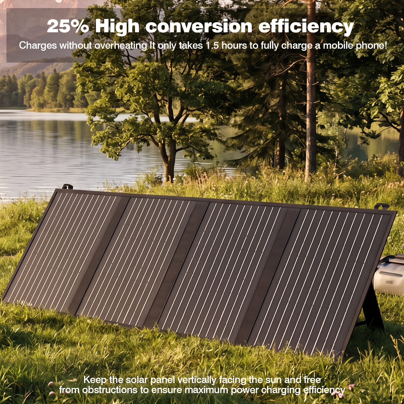 40W Foldable Solar Panel Portable Solar Mobile Phone Charger image7