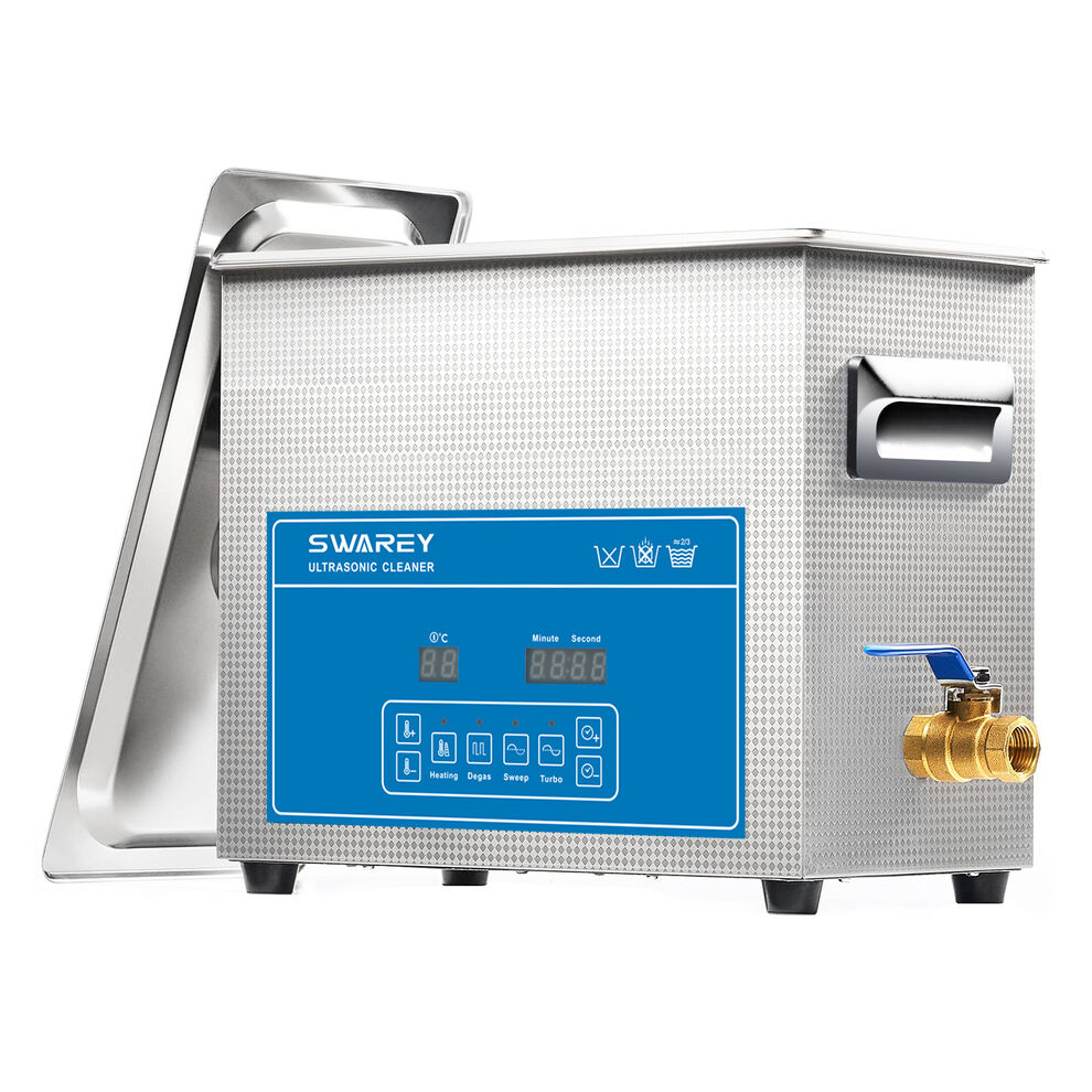 SWAREY 6.5L 40KHz Ultrasonic Cleaner with Heater Timer for Parts Tools Jewelry image1