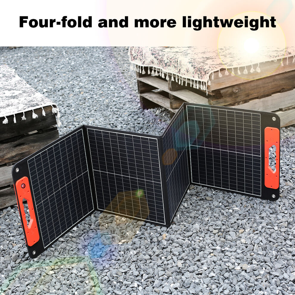 SWAREY Portable 300W Solar Generator with 100W Solar Panel image6