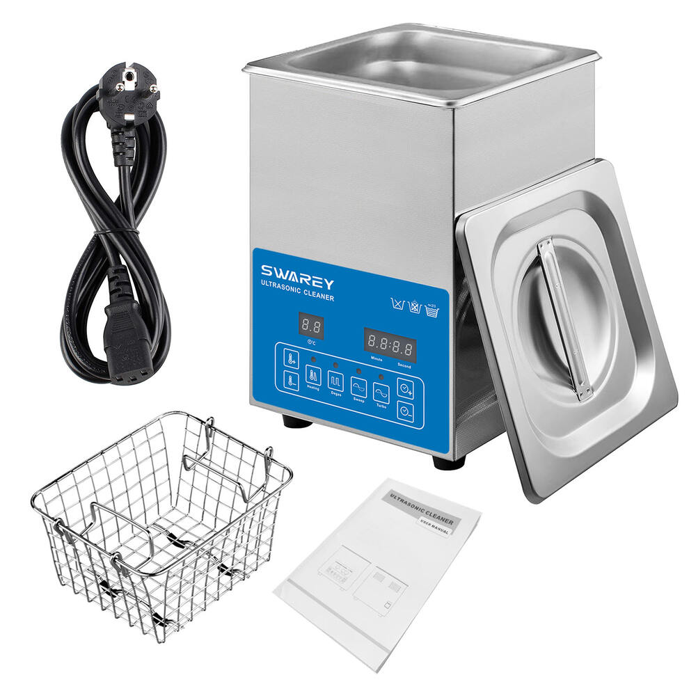 SWAREY 2.5L Ultrasonic Cleaner with Degas & Heater for Jewelry Watches Parts image11