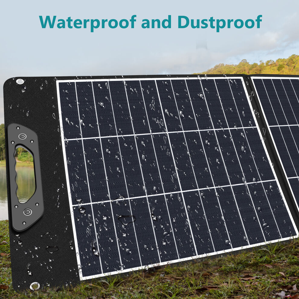 SWAREY 200W Portable Solar Panel Foldable for Camping RV Boat Monocrystalline image4