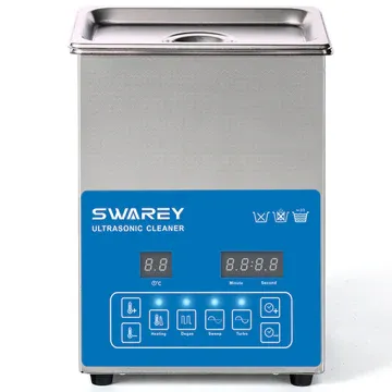 SWAREY 2.5L Ultrasonic Cleaner with Degas & Heater for Jewelry Watches Parts image1