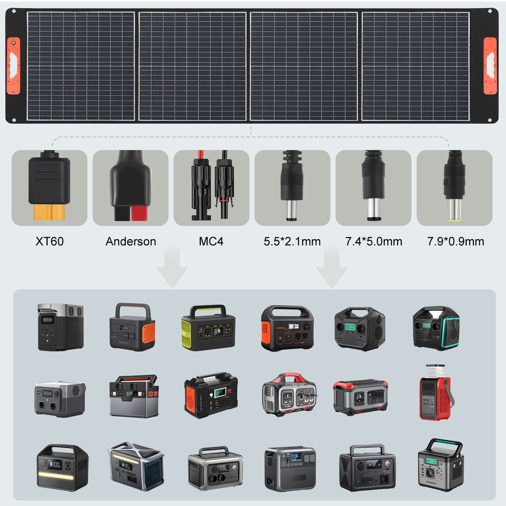 SWAREY 555Wh Solar Generator with 100W Solar Panel Portable Power Station image9